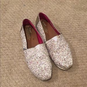Toms Glitter Slip on